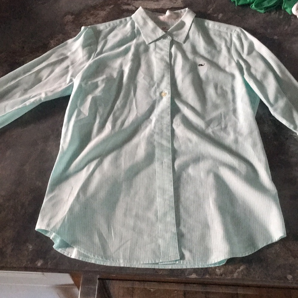 VINEYARD VINES STRIPPED OXFORD.